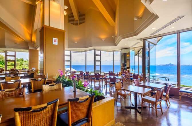 【沖繩海洋博公園】海上觀景餐廳「INOH」｜無敵海景餐廳 海洋館吃到飽Buffet 美味午餐