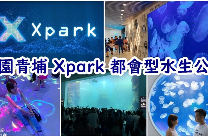 【桃園青埔】Xpark都會型水生公園|最夯的打卡景點