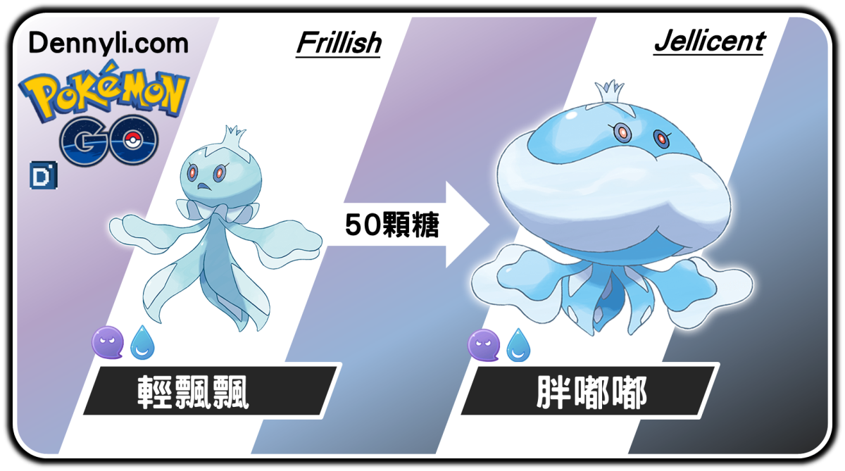 精靈寶可夢胖嘟嘟進化階段