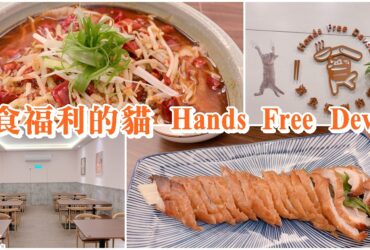 【台中西區】漢食福利的貓 Hands Free Devour|寵物餐廳結合美味的中式料理