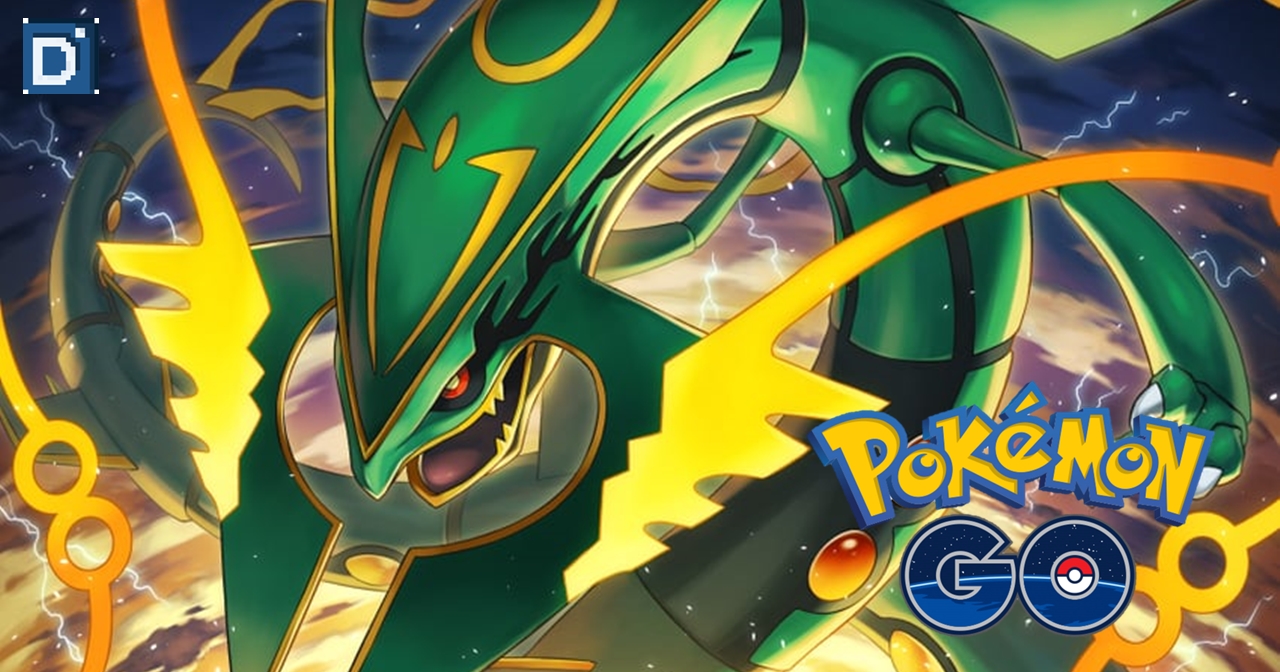 【pokemon Go】超級烈空坐 Mega Rayquaza｜第六代mega進化烈空坐 丹尼旅遊食記