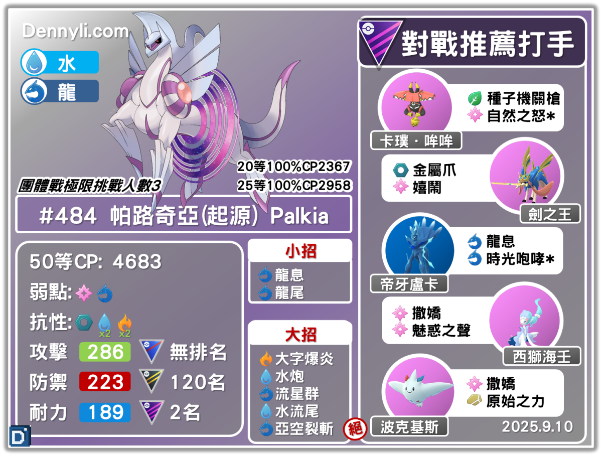 PokemonGO-Palkia Origin-20250910