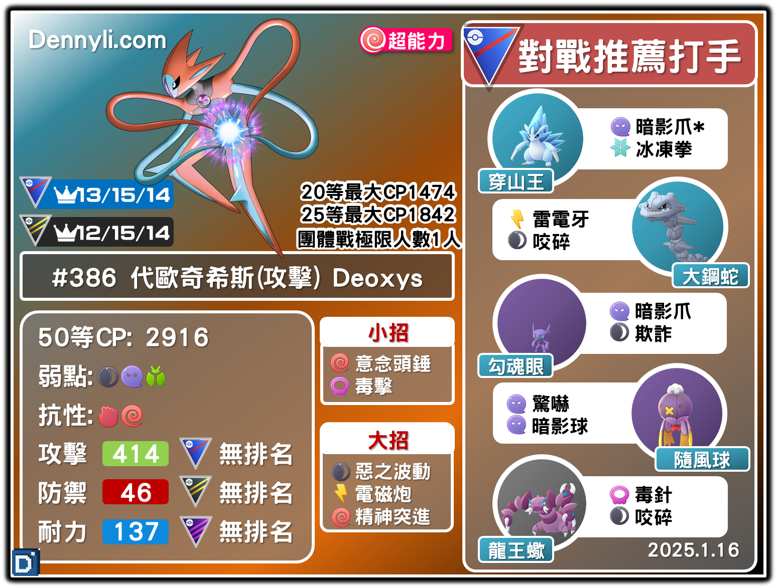 PokemonGO-Deoxys Attack