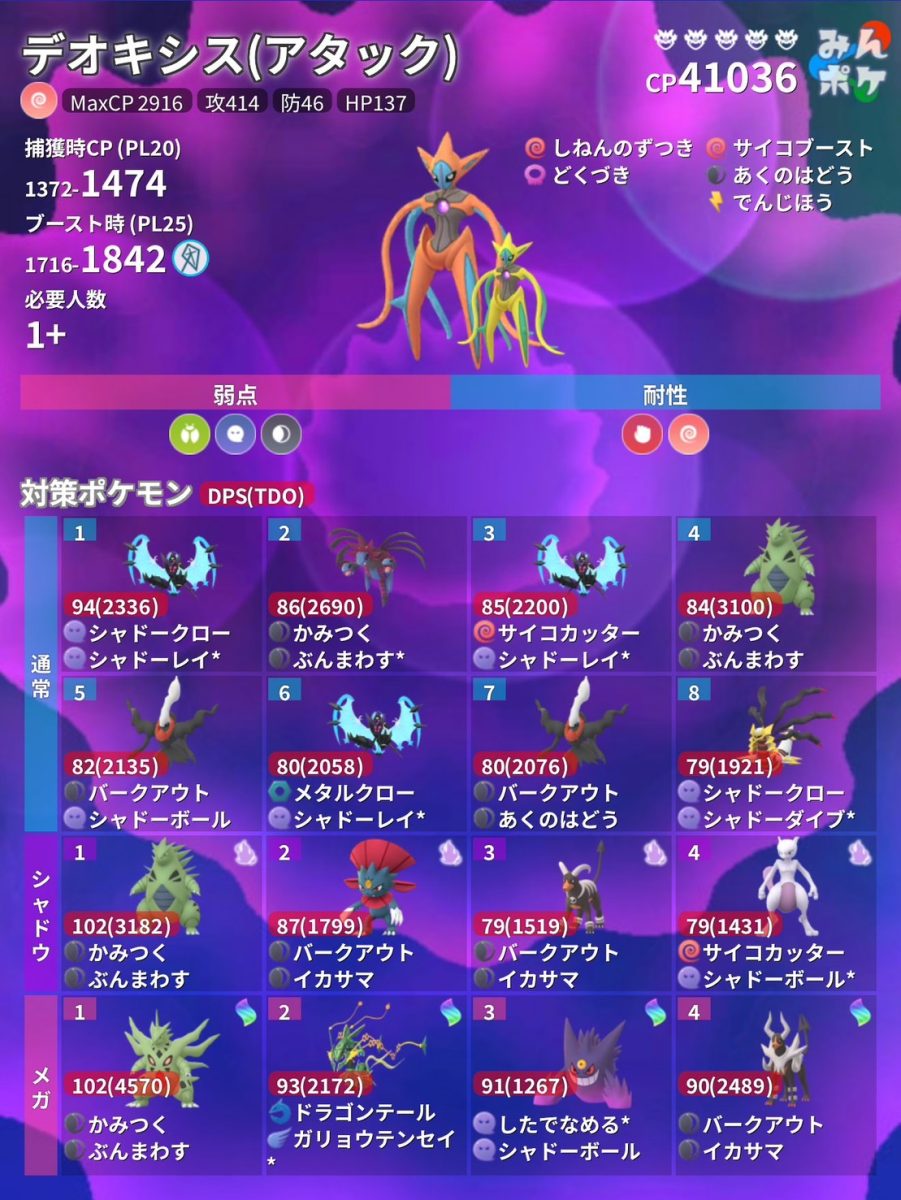 PokemonGO-Deoxys Attack