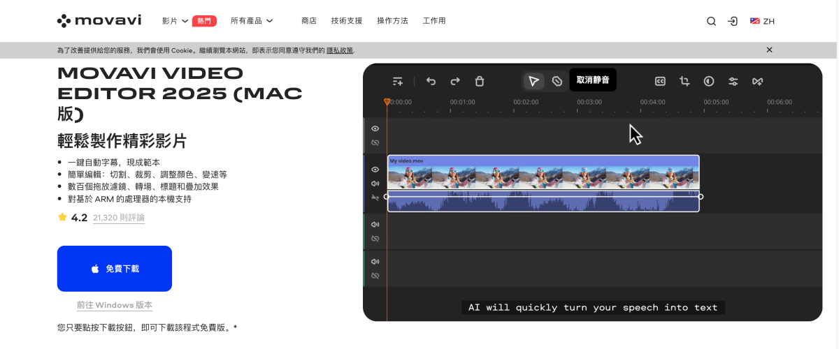 Movavi Video Editor 2025